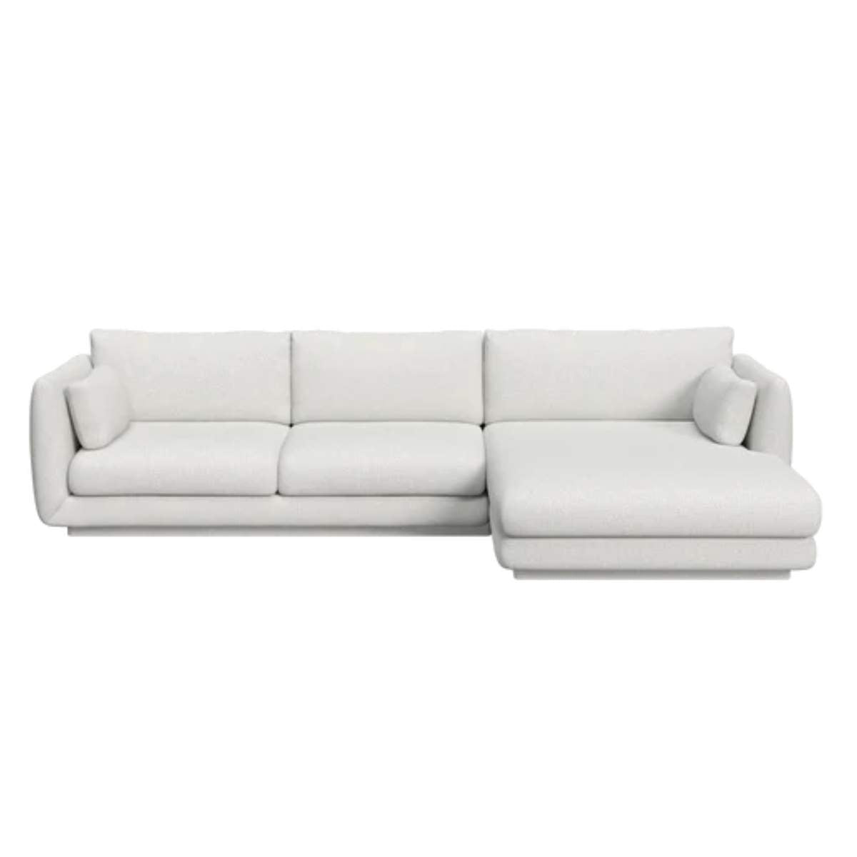 Cane-line Bloom 2-Seater Sofa With Chaise Longue, Left And Plinth