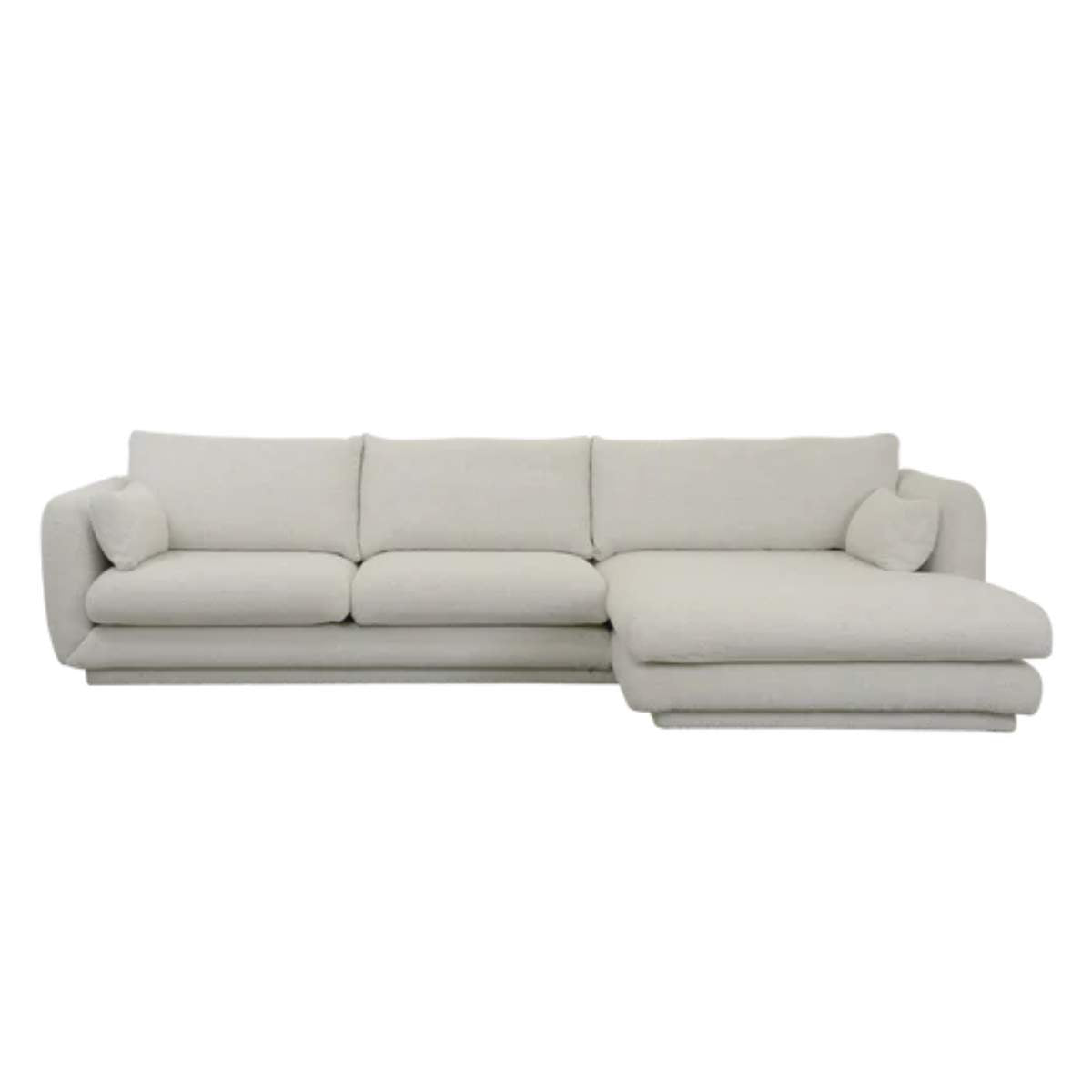 Cane-line Bloom 2-Seater Sofa With Chaise Longue, Left And Plinth
