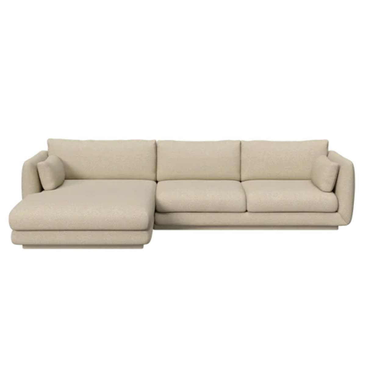 Cane-line Bloom 2-Seater Sofa With Chaise Longue, Right And Plinth