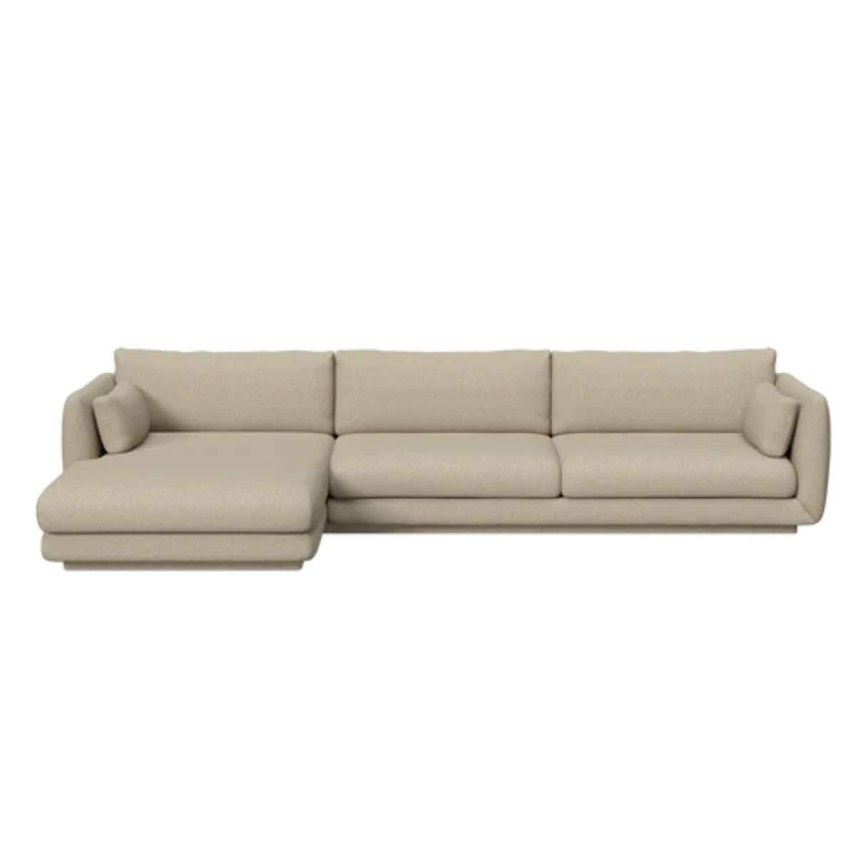Cane-line Bloom 3-Seater Sofa With Chaise Longue, Right And Plinth