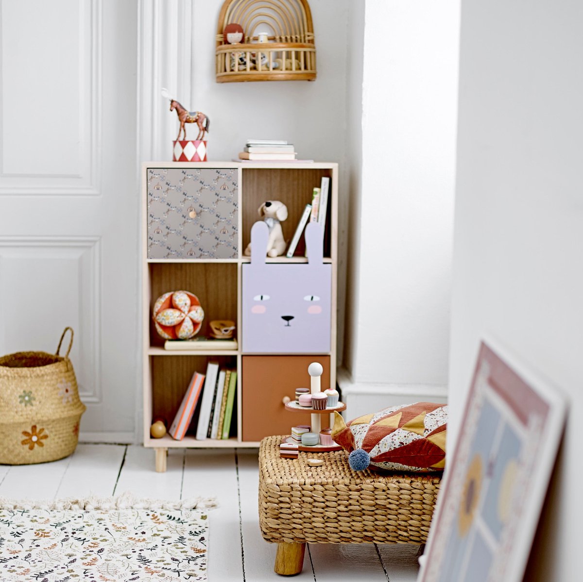 Bloomingville Calle Bookcase 3-Drawer