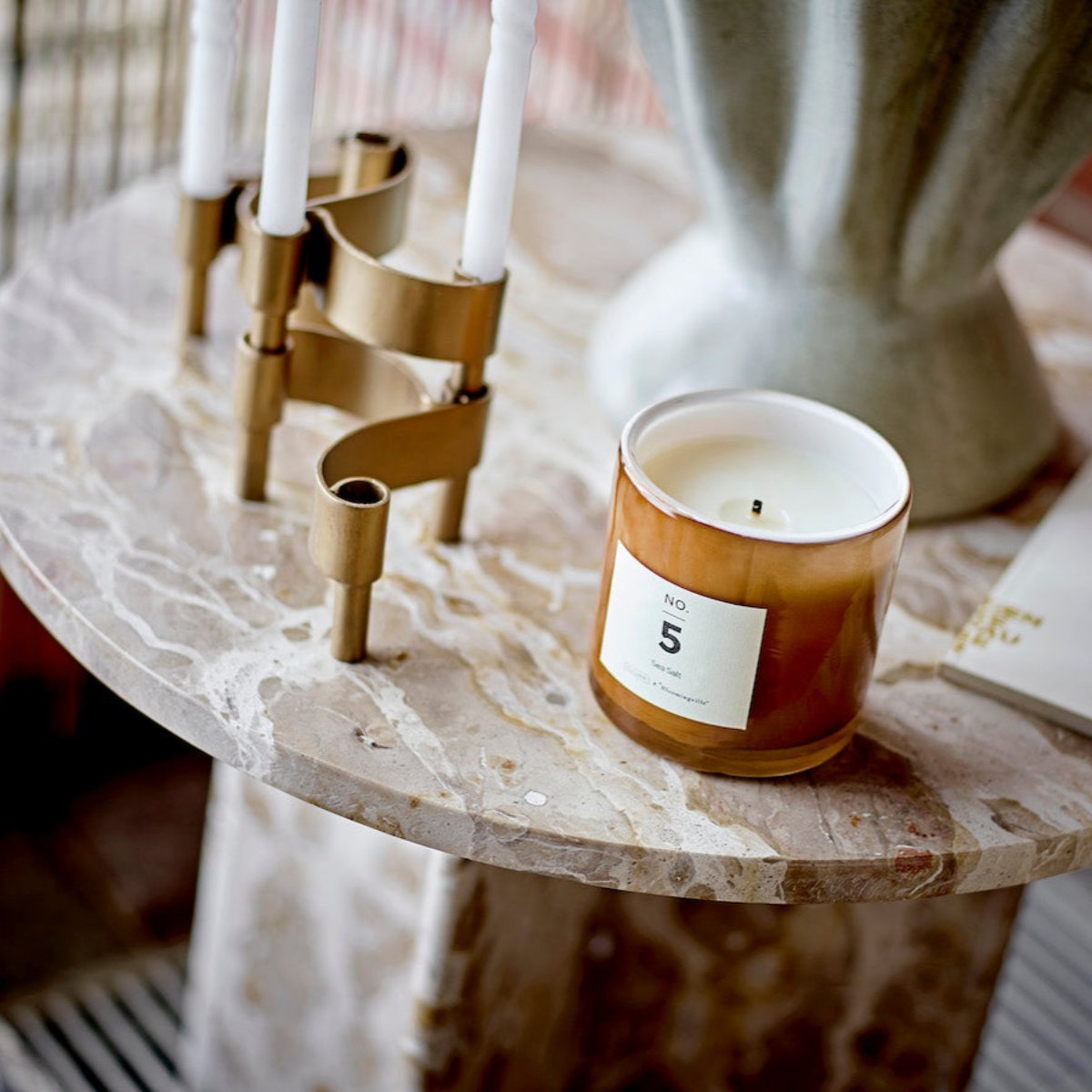 Bloomingville Jasmia Marble Side Table