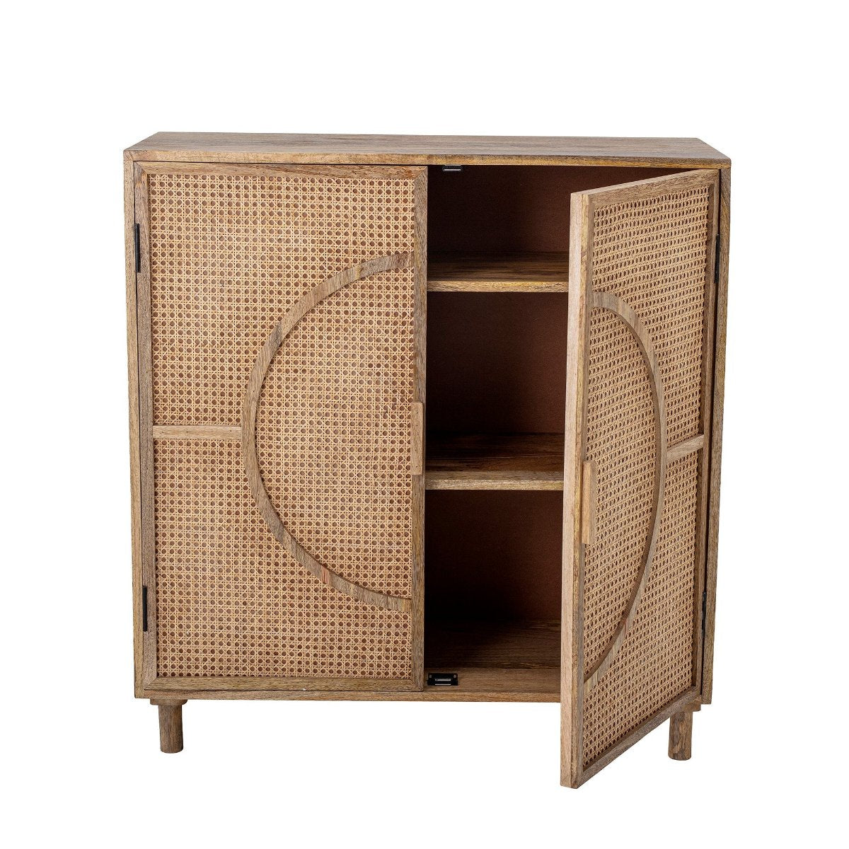 Bloomingville Pablo Rattan Cane Cabinet-Beaumonde