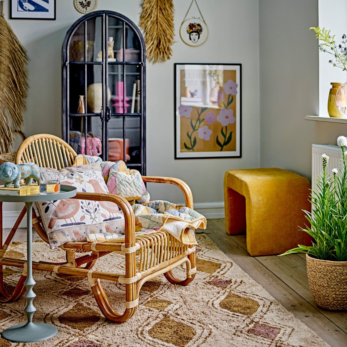 Bloomingville Baal Lounge Chair 82059717 lifestyle