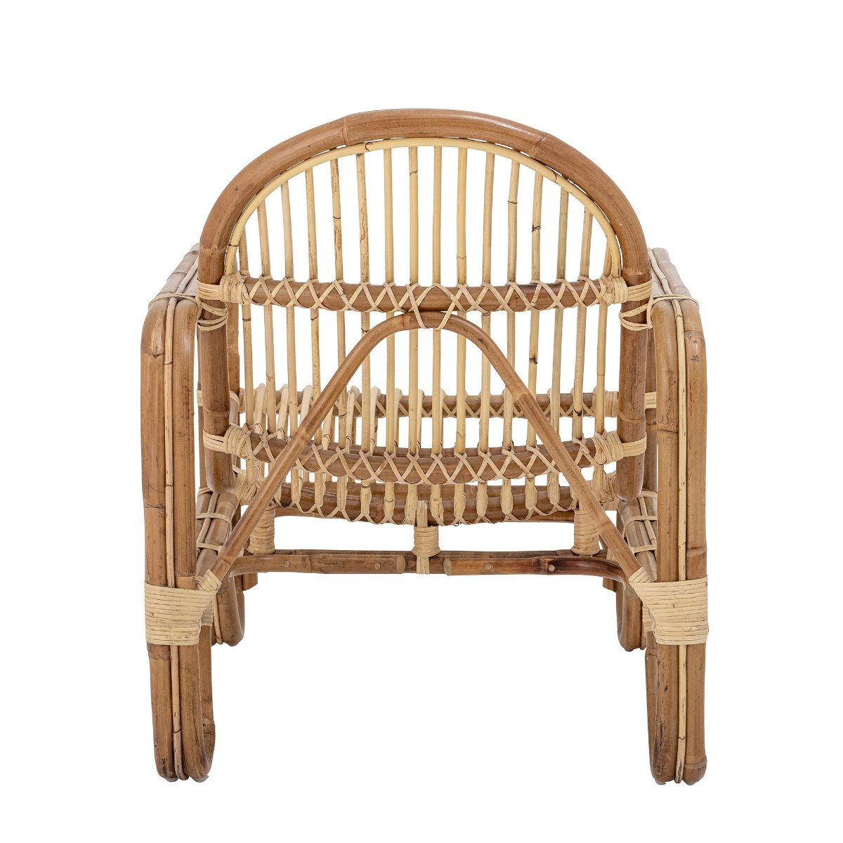 Bloomingville Baal Rattan Lounge Chair 82059717 rear