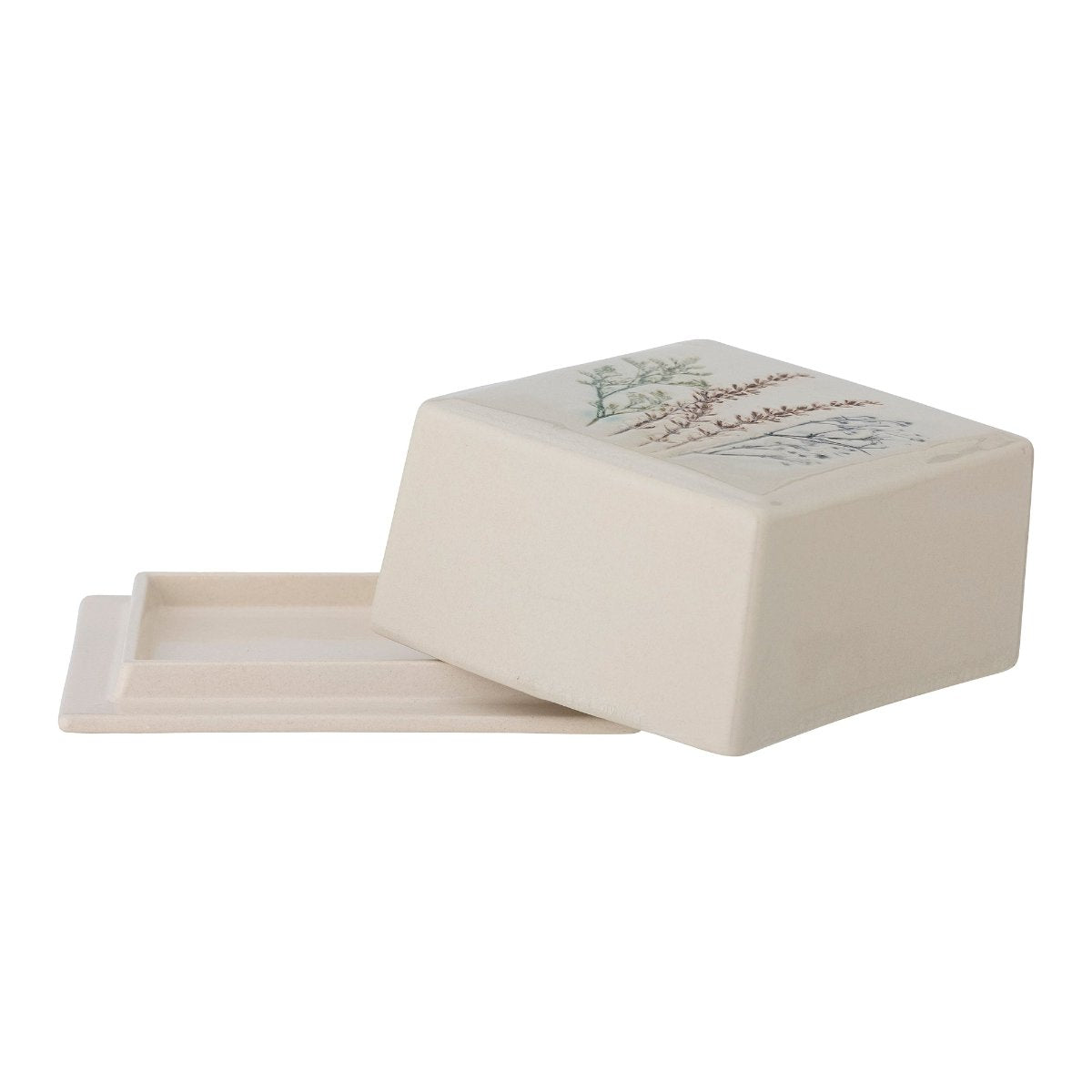 Bloomingville Bea Stoneware Block Butter Box