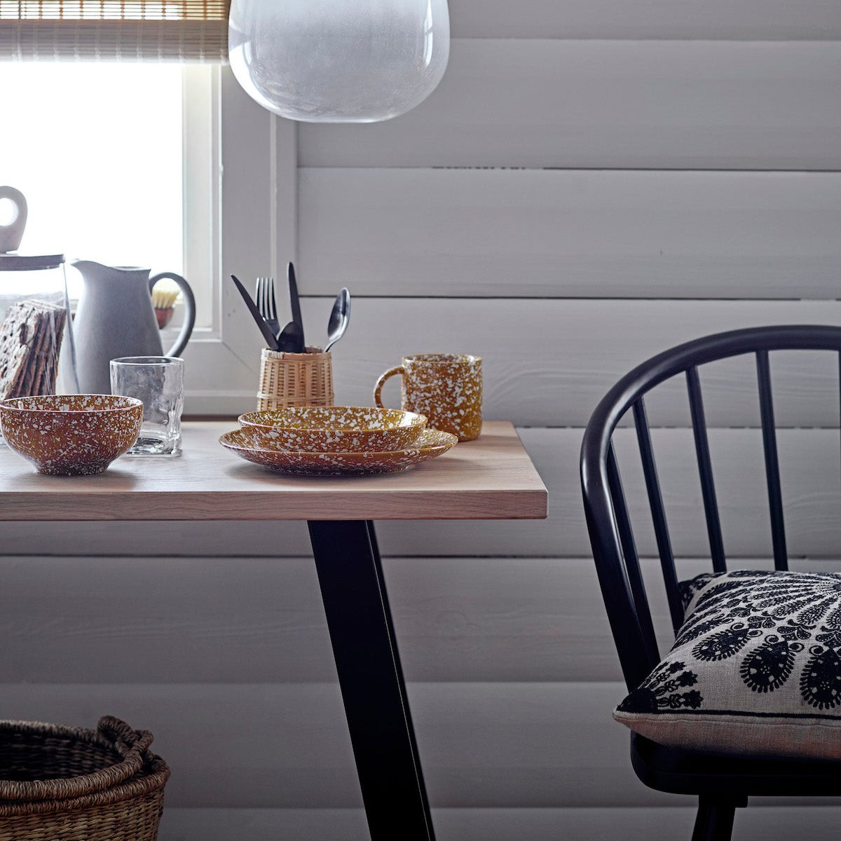 Bloomingville Cozy Oak Desk 82041667 lifestyle