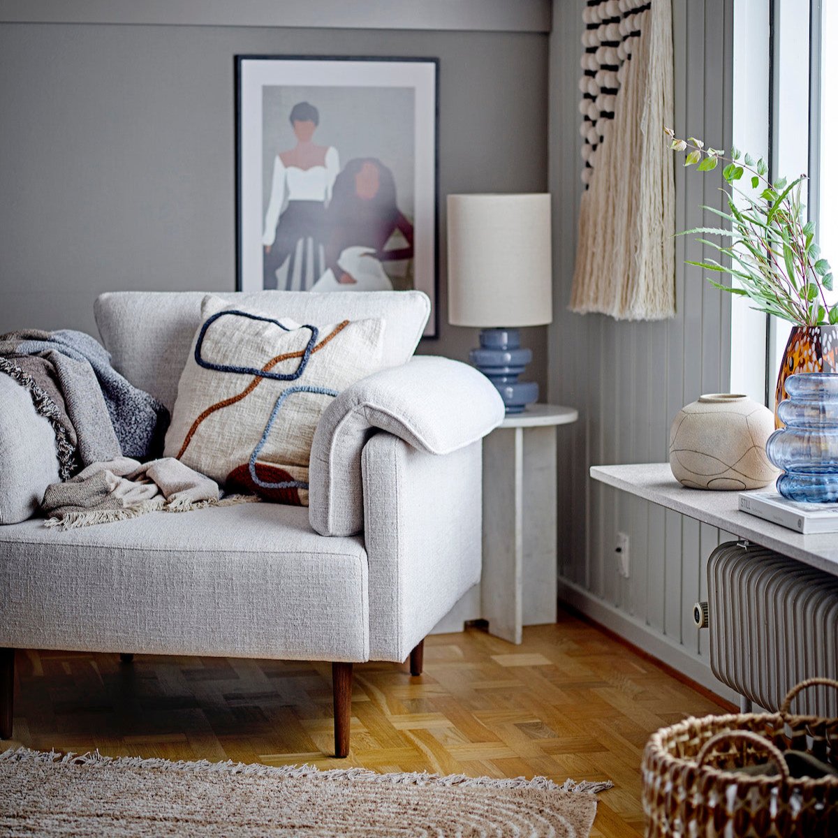  Bloomingville Jasmia White Marble Side Table 82057280 Lifestyle 3