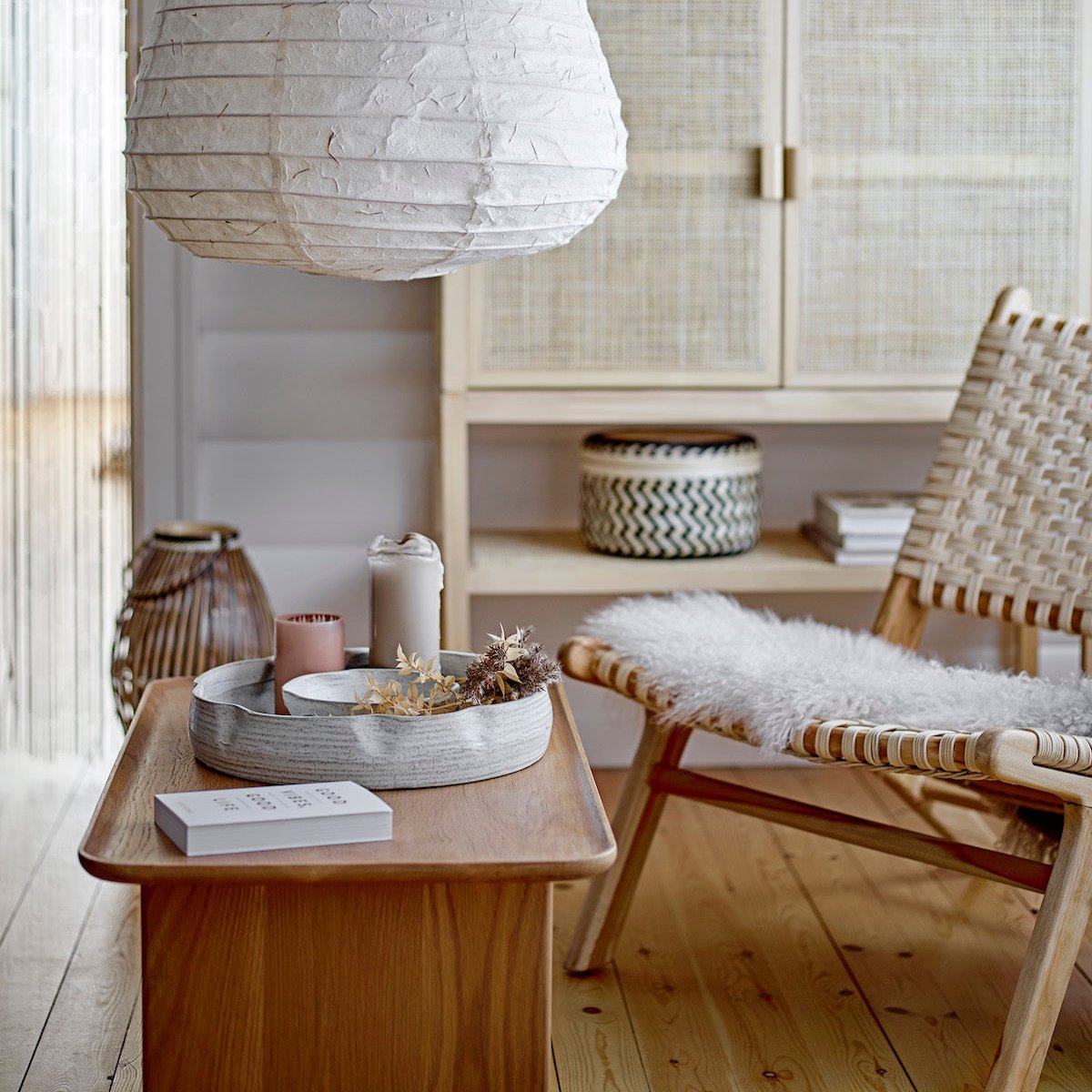 Bloomingville Keila Lounge Teak Chair 82047165 Lifestyle