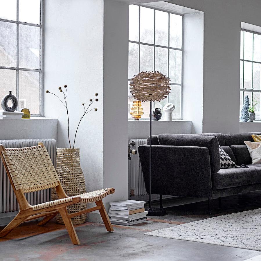 Bloomingville Keila Lounge Teak Chair 82047165 Lifestyle 2