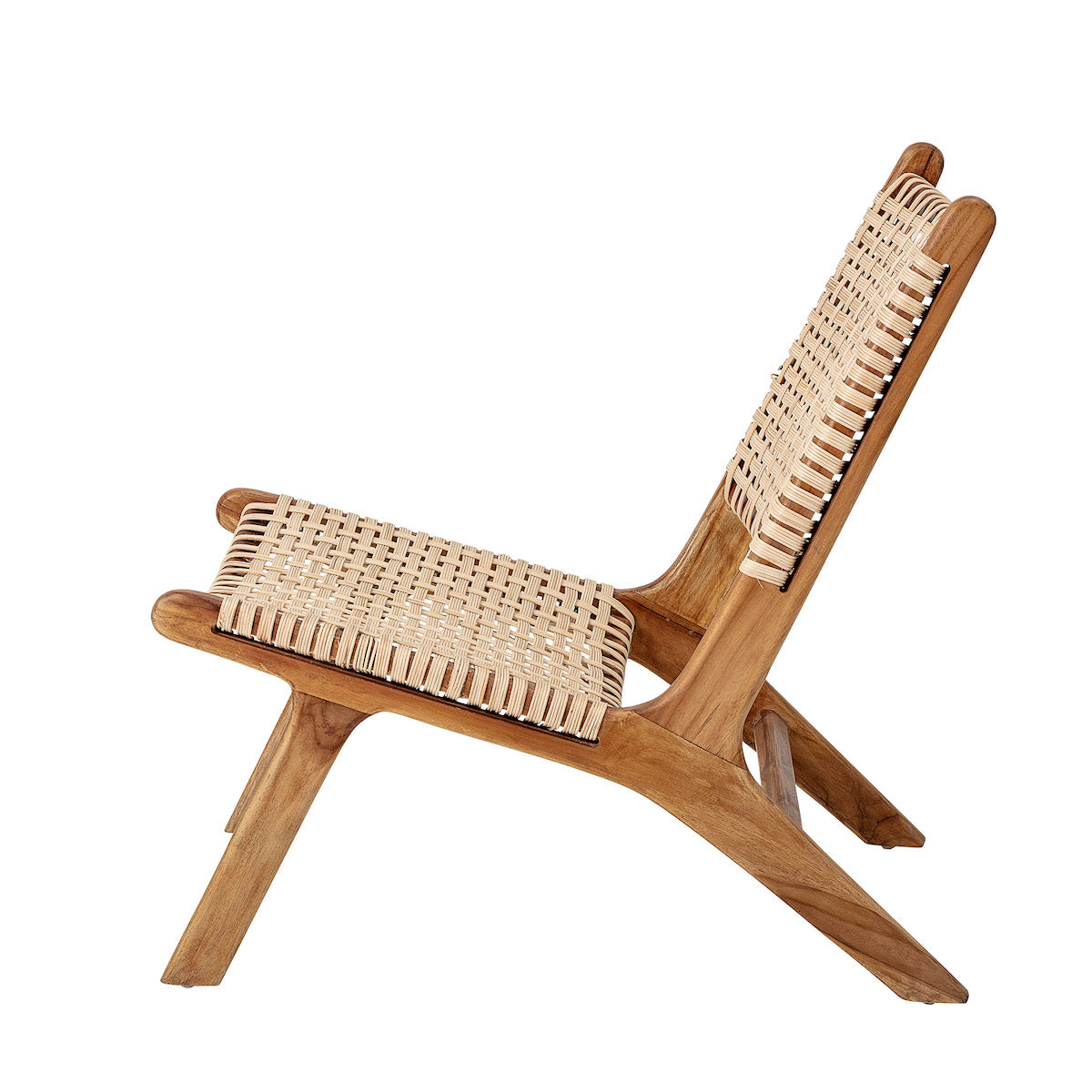 Bloomingville Keila Lounge Teak Chair 82047165 Side