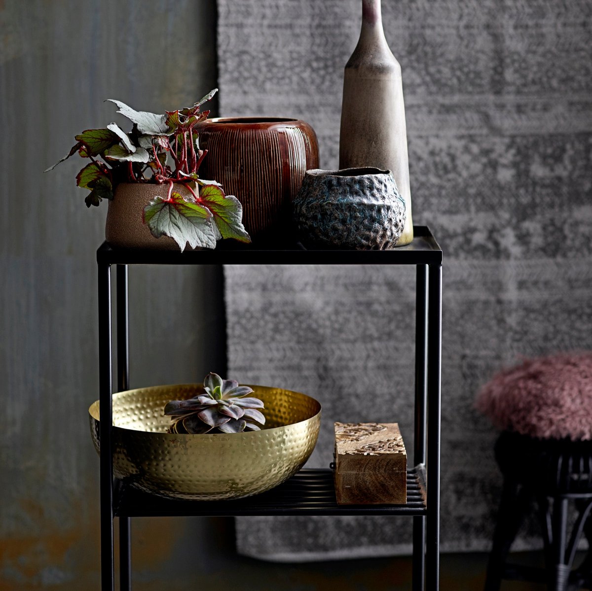 Bloomingville Lavish Mettemarie Large Gold Bowl