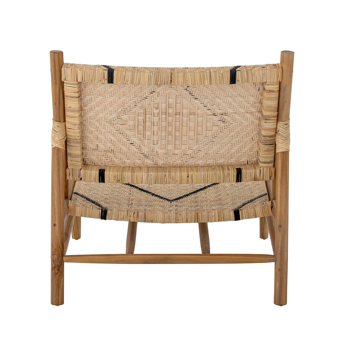 Bloomingville Lennox Lounge Teak Chair 82054854 detail rear