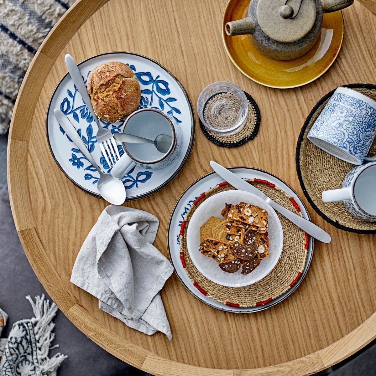 Bloomingville Luana Oak Coffee Table lifestyle 2