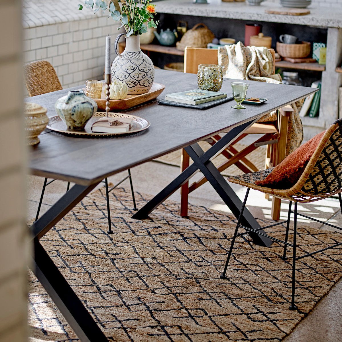 Bloomingville Maldon Dining Table 82059721 lifestyle