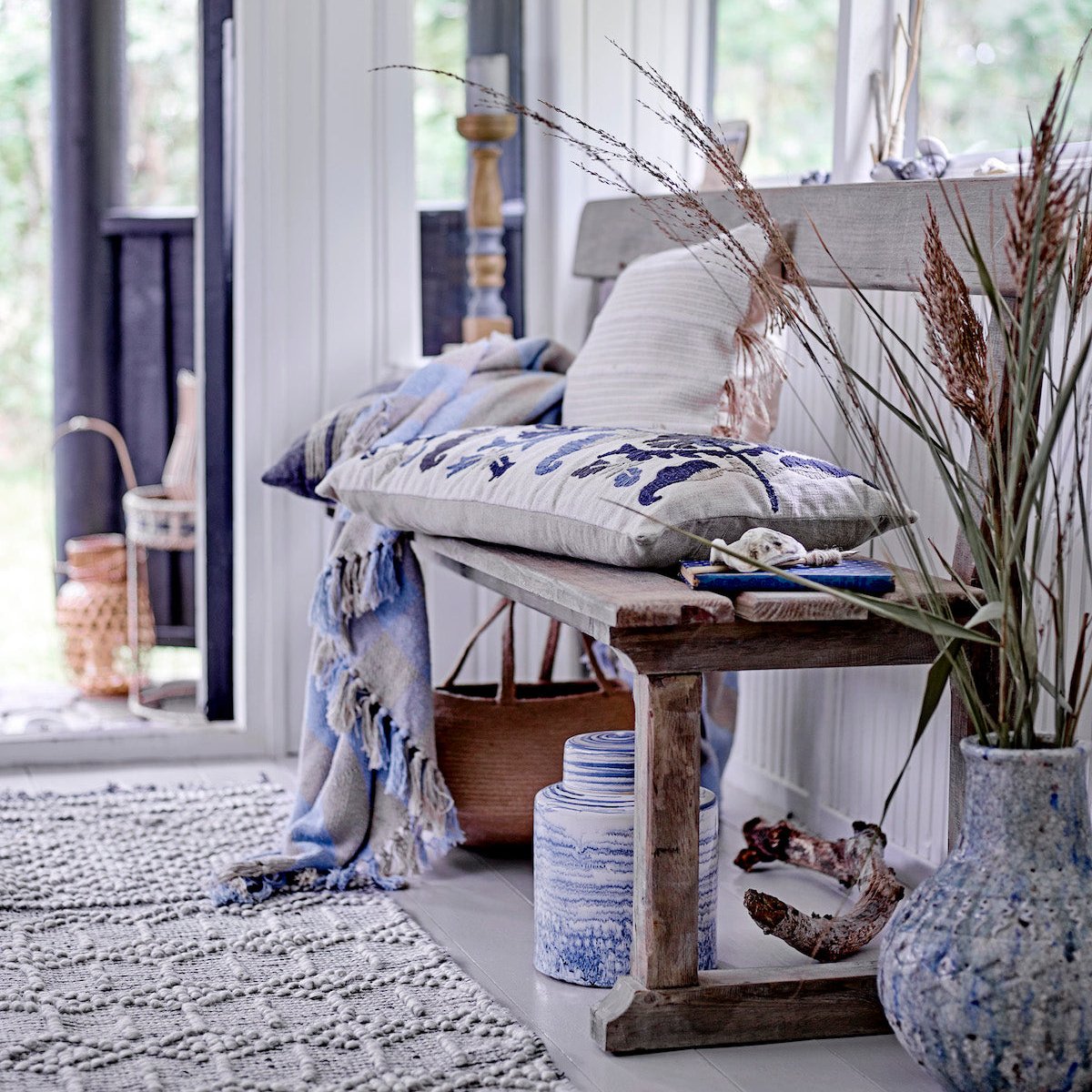 Bloomingville Portland Bench 82064028 lifestyle 3