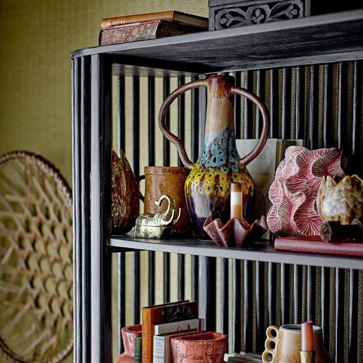 Bloomingville Sali Bookcase - Black 82064232 lifestyle