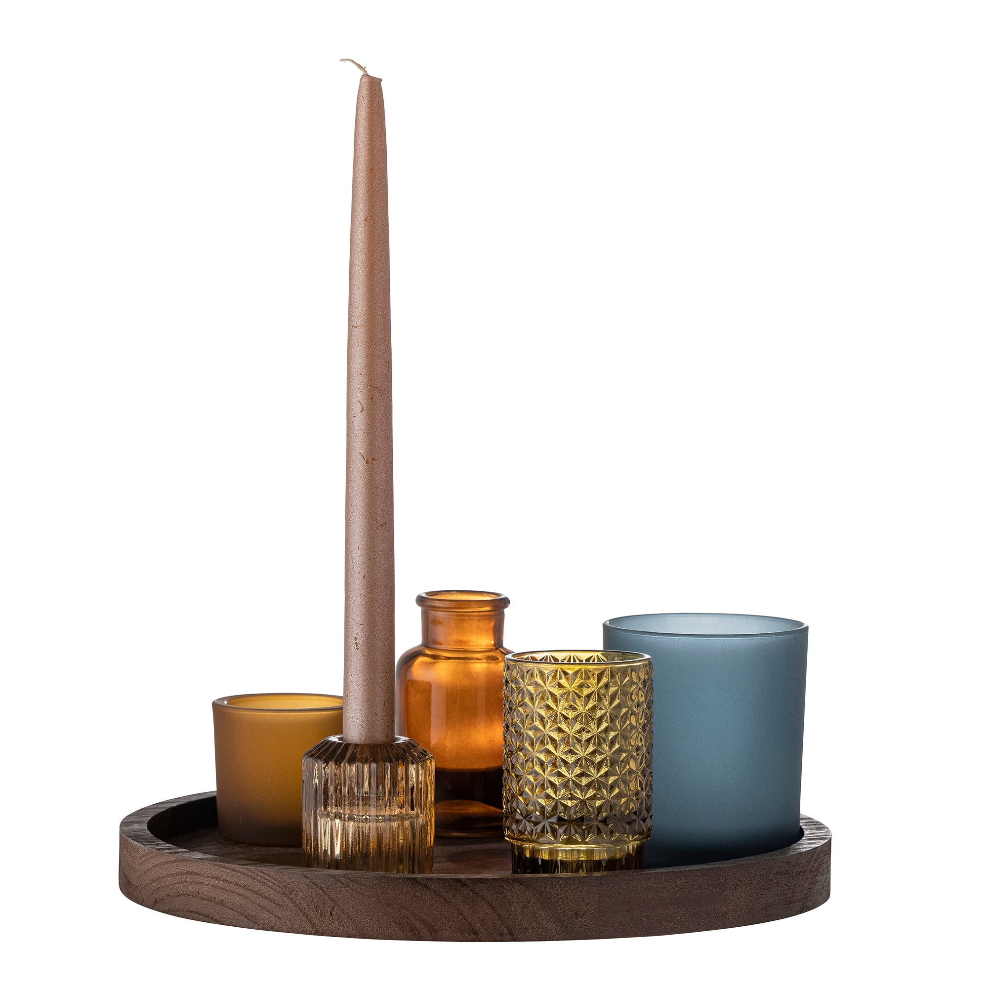 Bloomingville Sanga Votive Tray Set - lifestyle - beaumonde