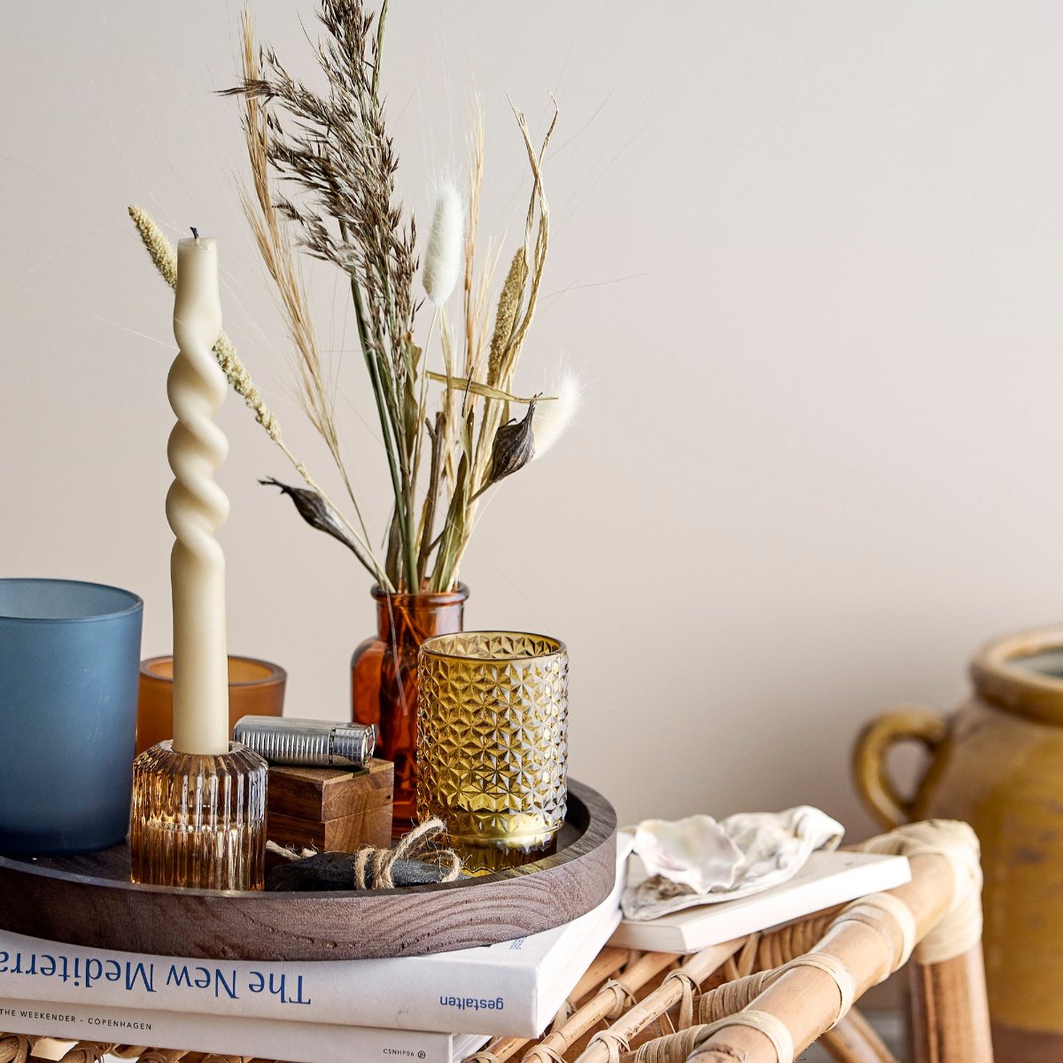 Bloomingville Sanga Votive Tray Set - lifestyle - beaumonde