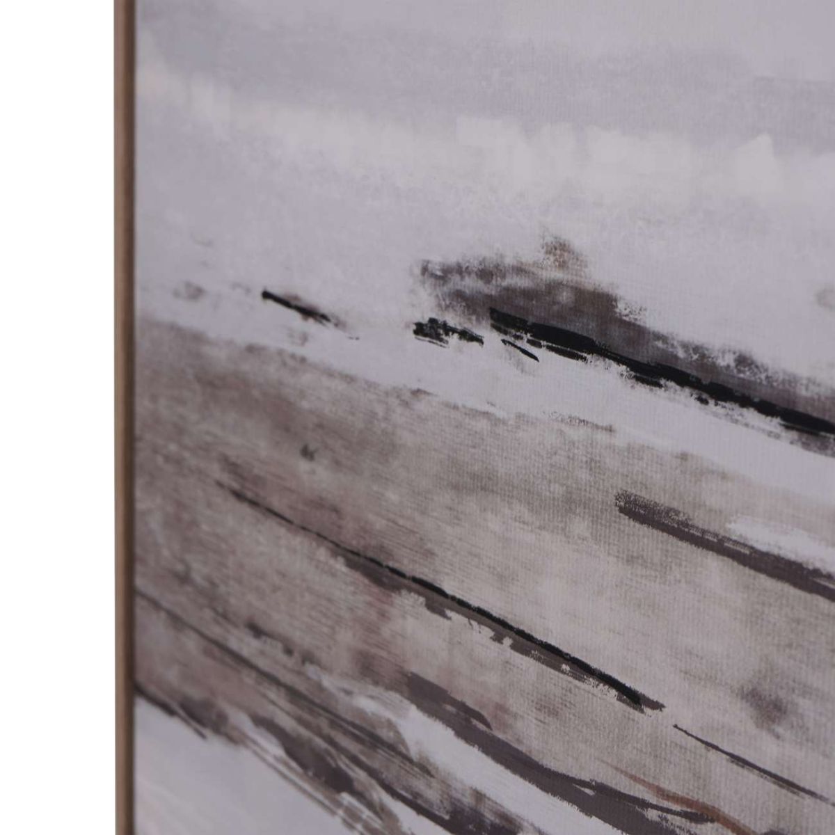 Libra Interiors Blurred Seascape Framed Canvas Wall Art 140x100cm