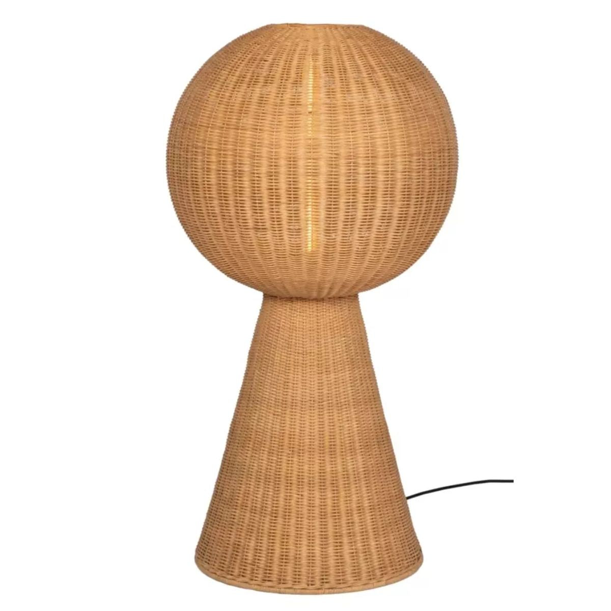 Vincent Shepherd Bob Rattan Floor Lamp