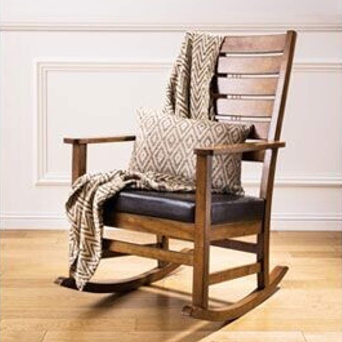 Beaumonde Home Bosie Chevron Woven Throw