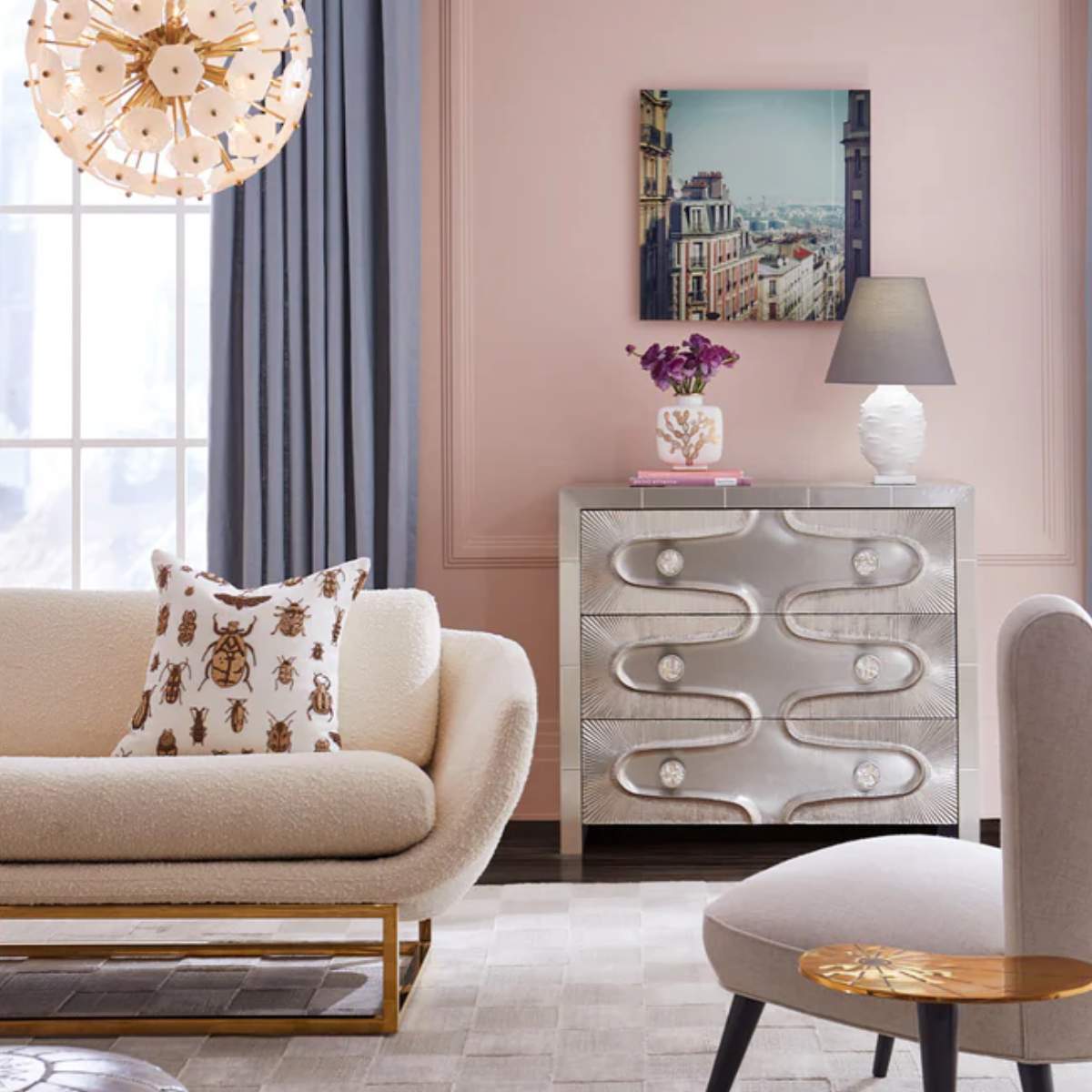 Jonathan Adler Botanist Specimen Cushion