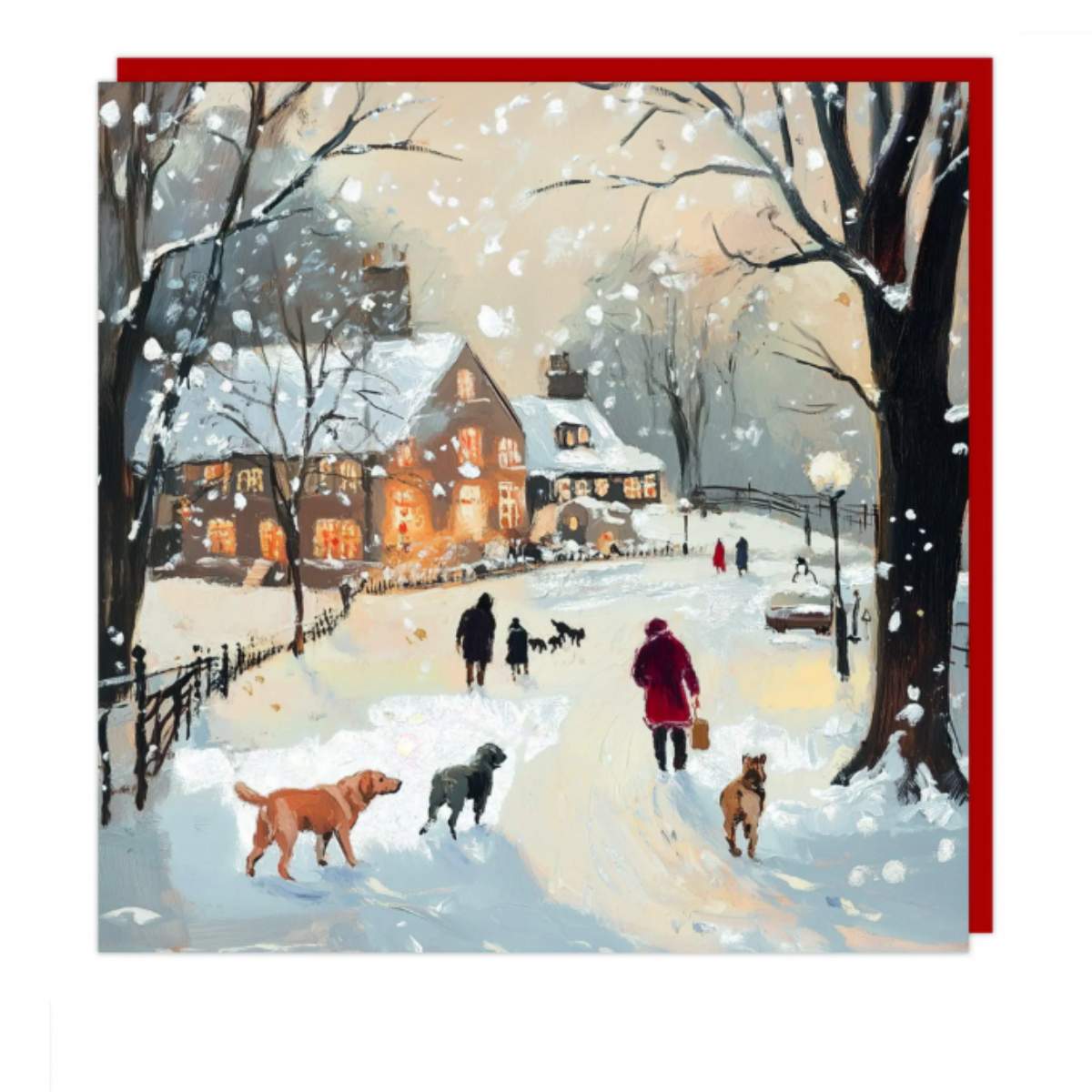 Artbeat Boxing Day Stroll Christmas Cards 48pk