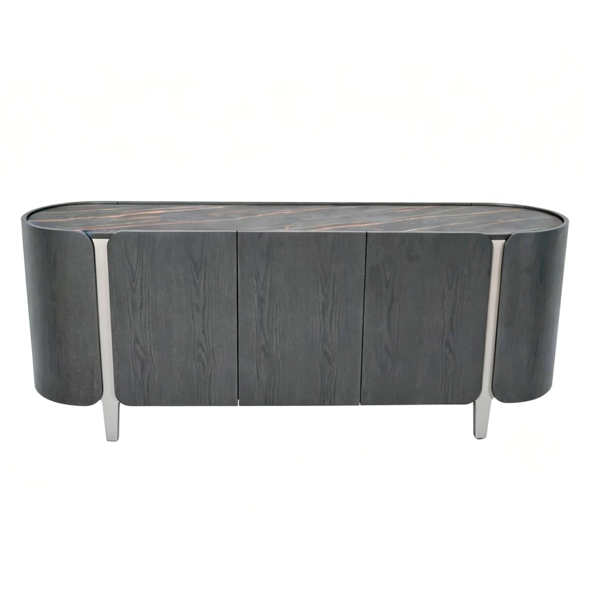 Libra Interiors Branwick Sideboard Deep Charcoal