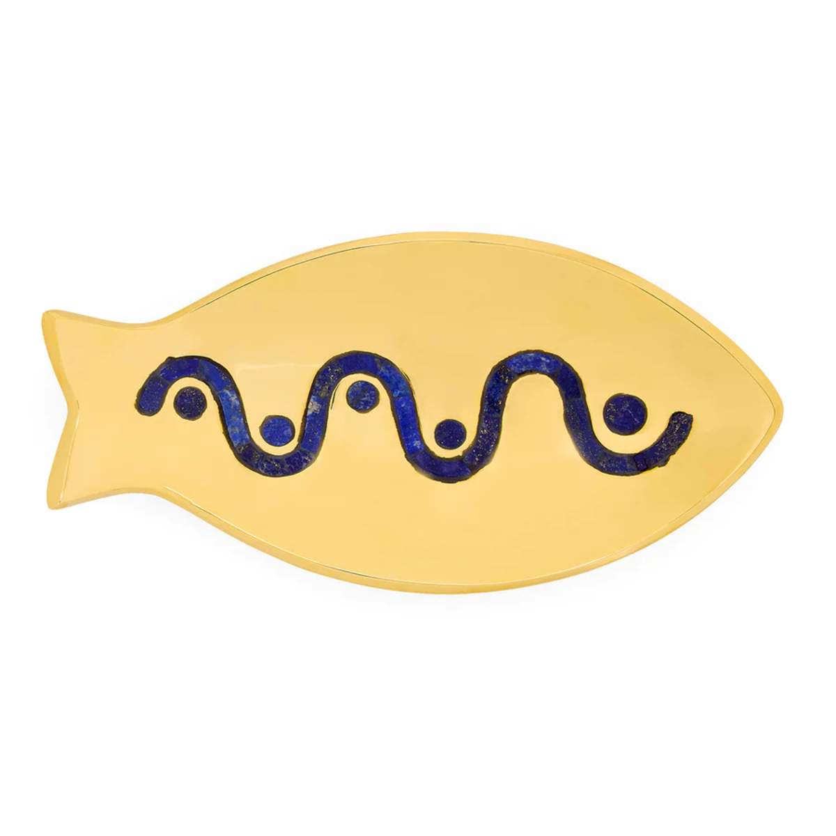 Jonathan Adler Brass Fish Tray