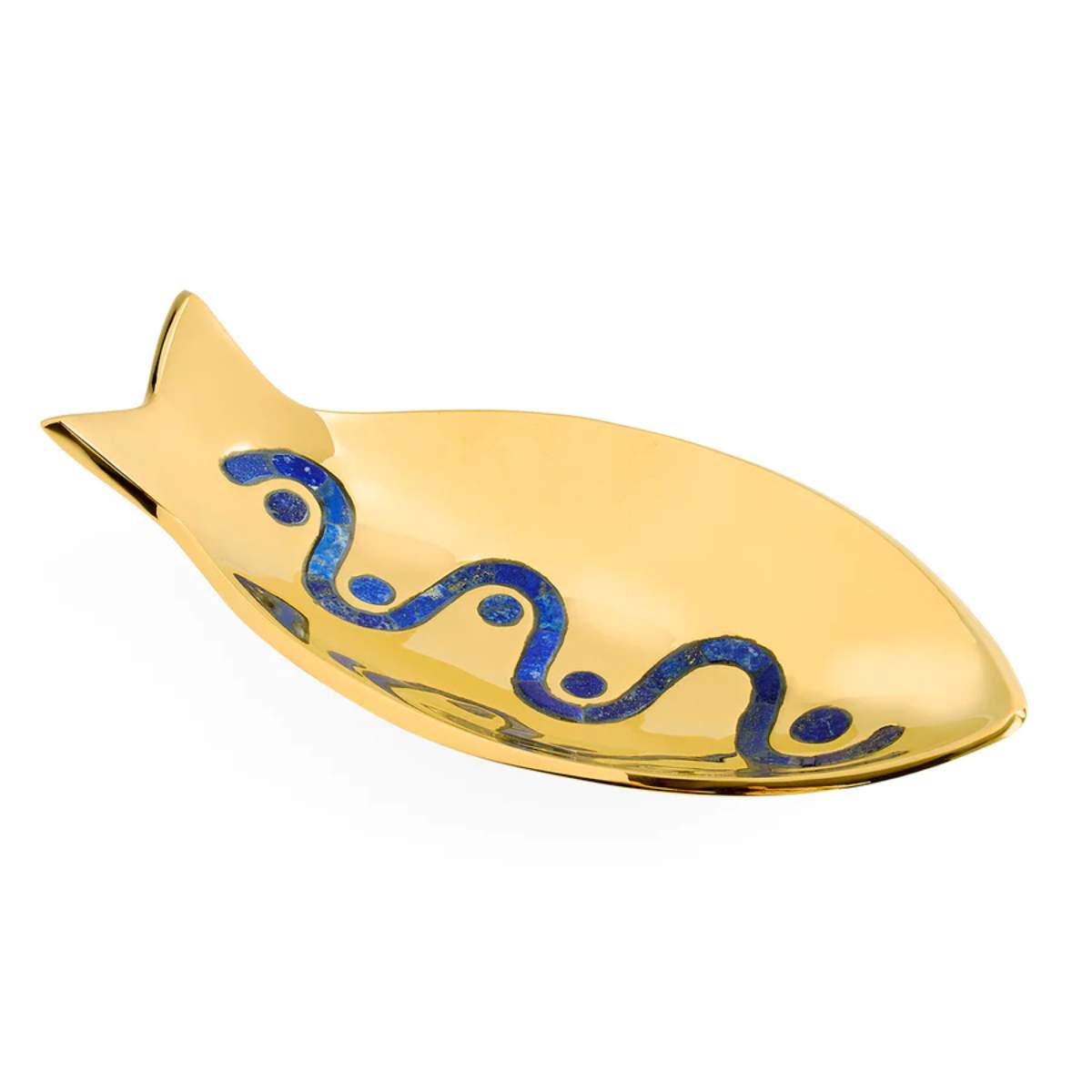 Jonathan Adler Brass Fish Tray