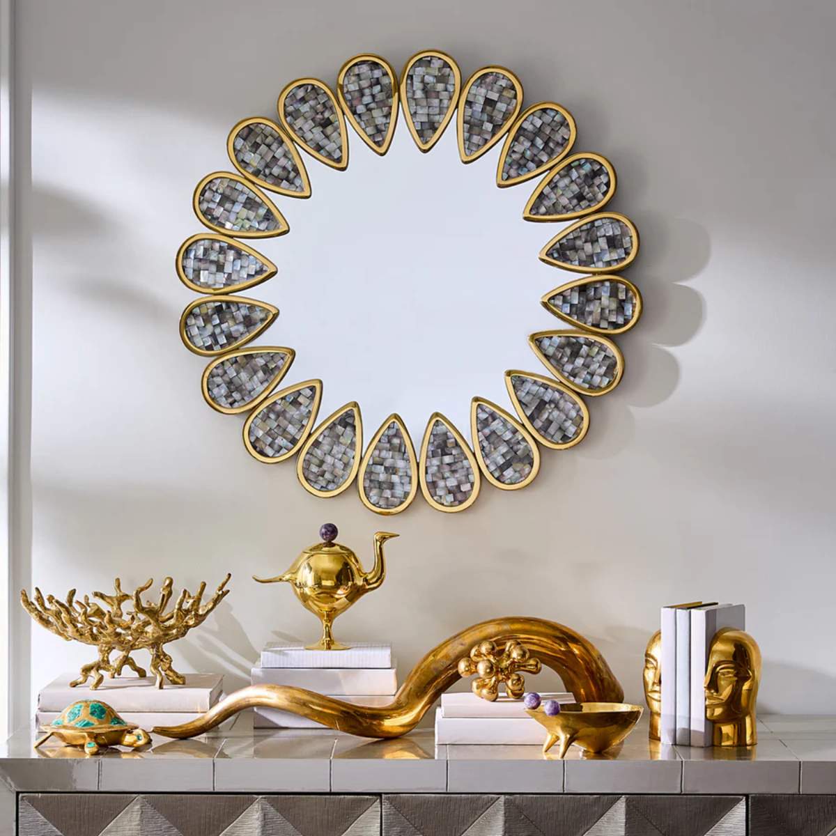 Jonathan Adler Brass Frog Bowl