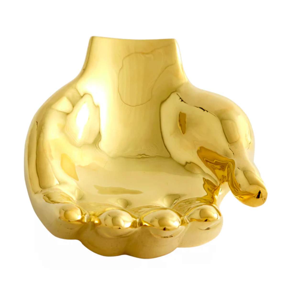 Jonathan Adler Brass Hand Bowl