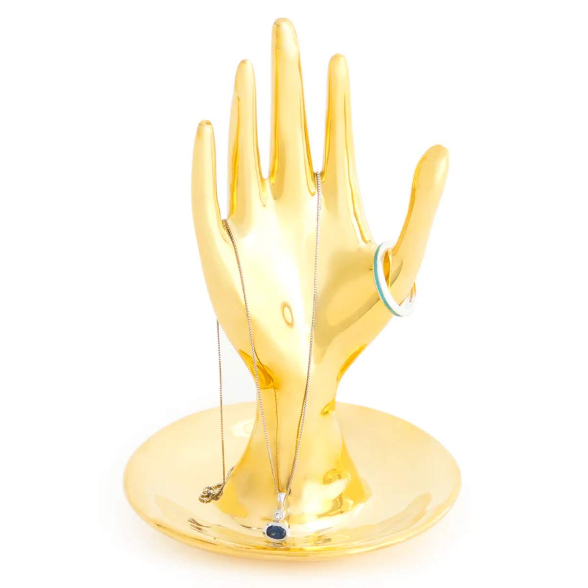 Jonathan Adler Brass Hand Ring Holder