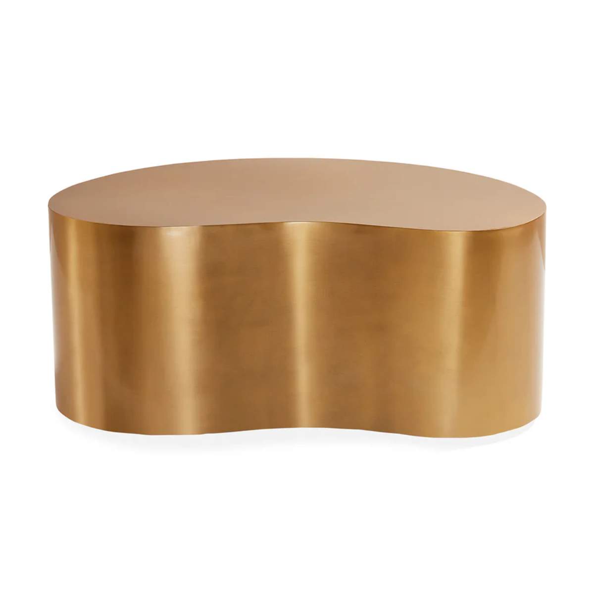 Jonathan Adler Brass Kidney Small Table