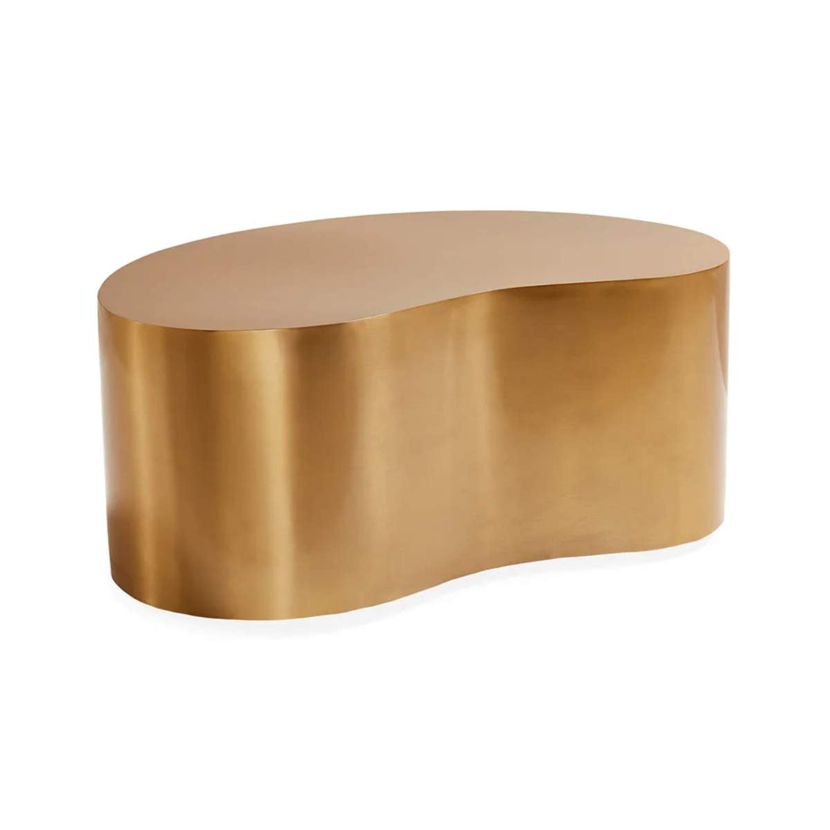 Jonathan Adler Brass Kidney Small Table