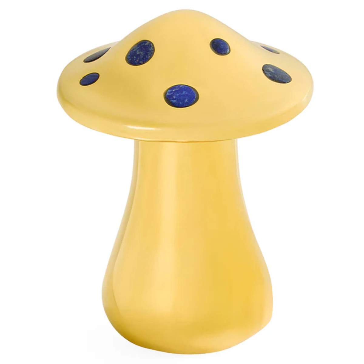 Jonathan Adler Brass Mushroom Box Large