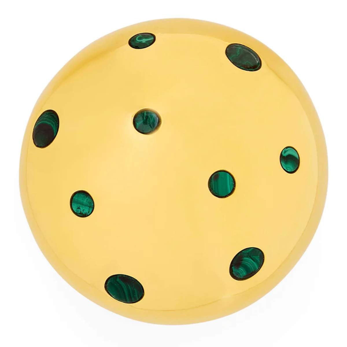 Jonathan Adler Brass Mushroom Box Medium