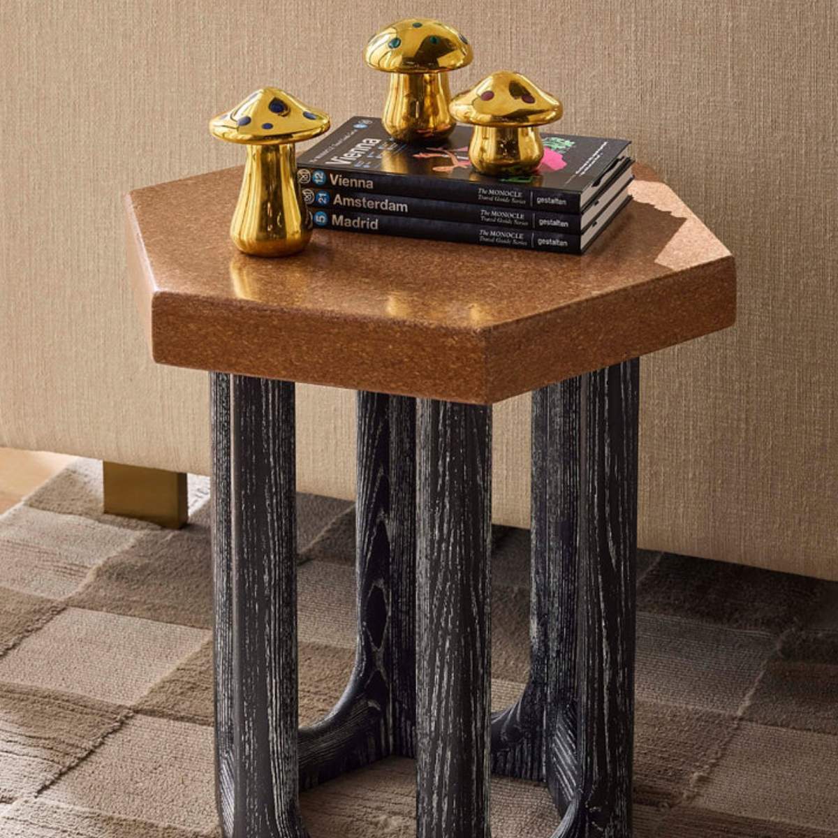 Jonathan Adler Brass Mushroom Box Medium