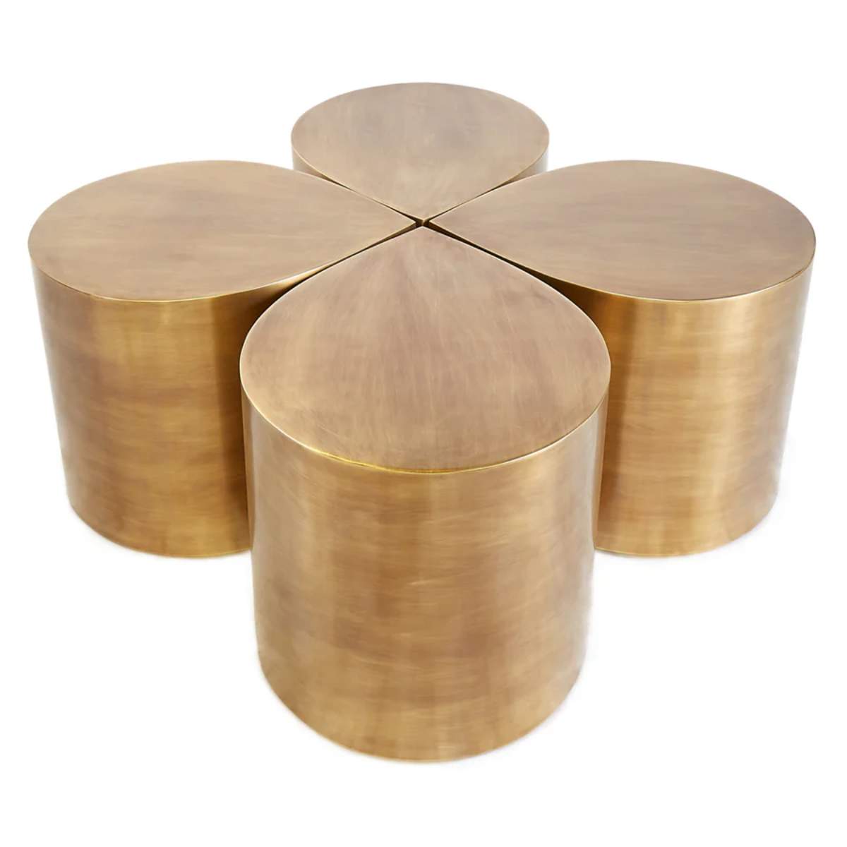 Jonathan Adler Brass Teardrop Table