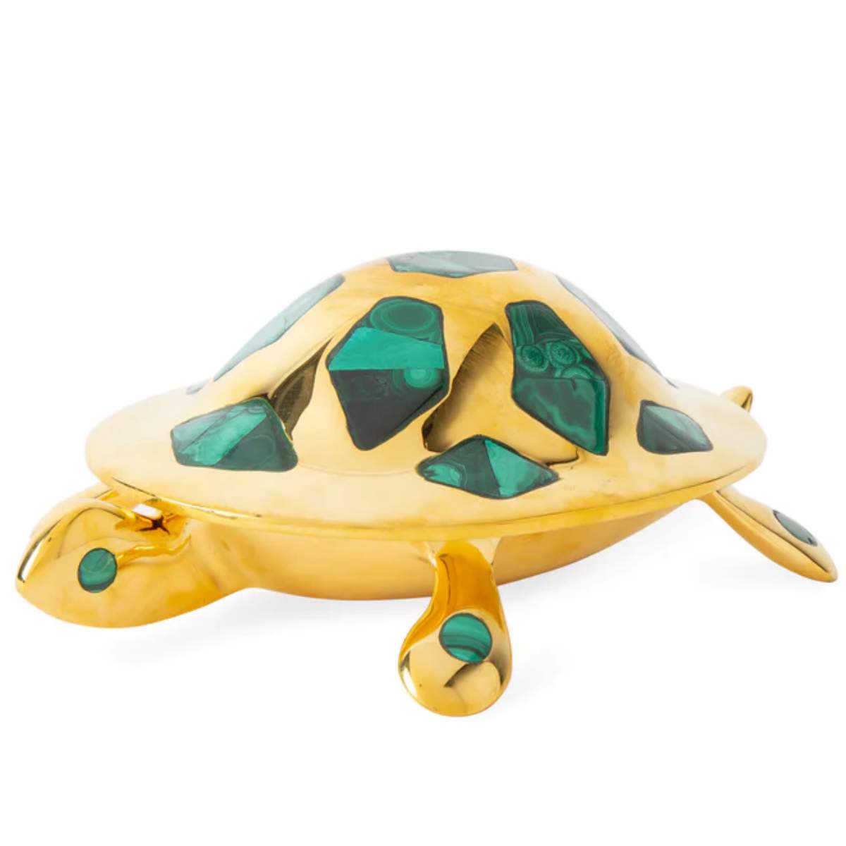 Jonathan Adler Brass Turtle Box