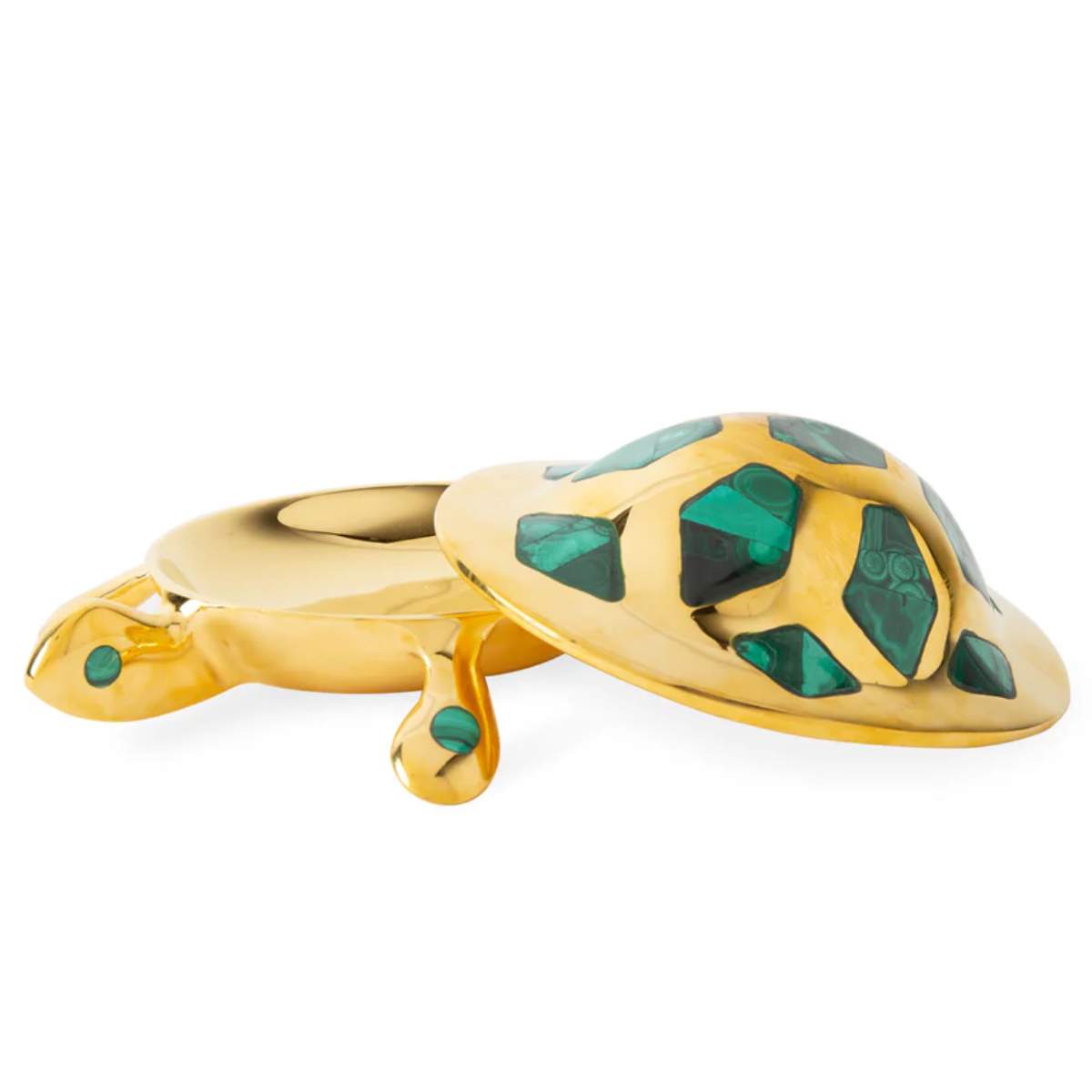 Jonathan Adler Brass Turtle Box
