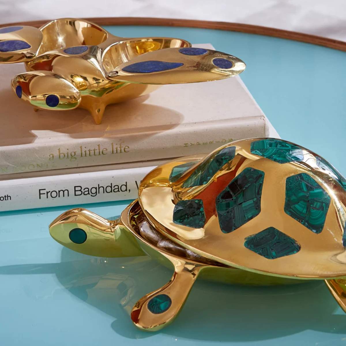 Jonathan Adler Brass Turtle Box