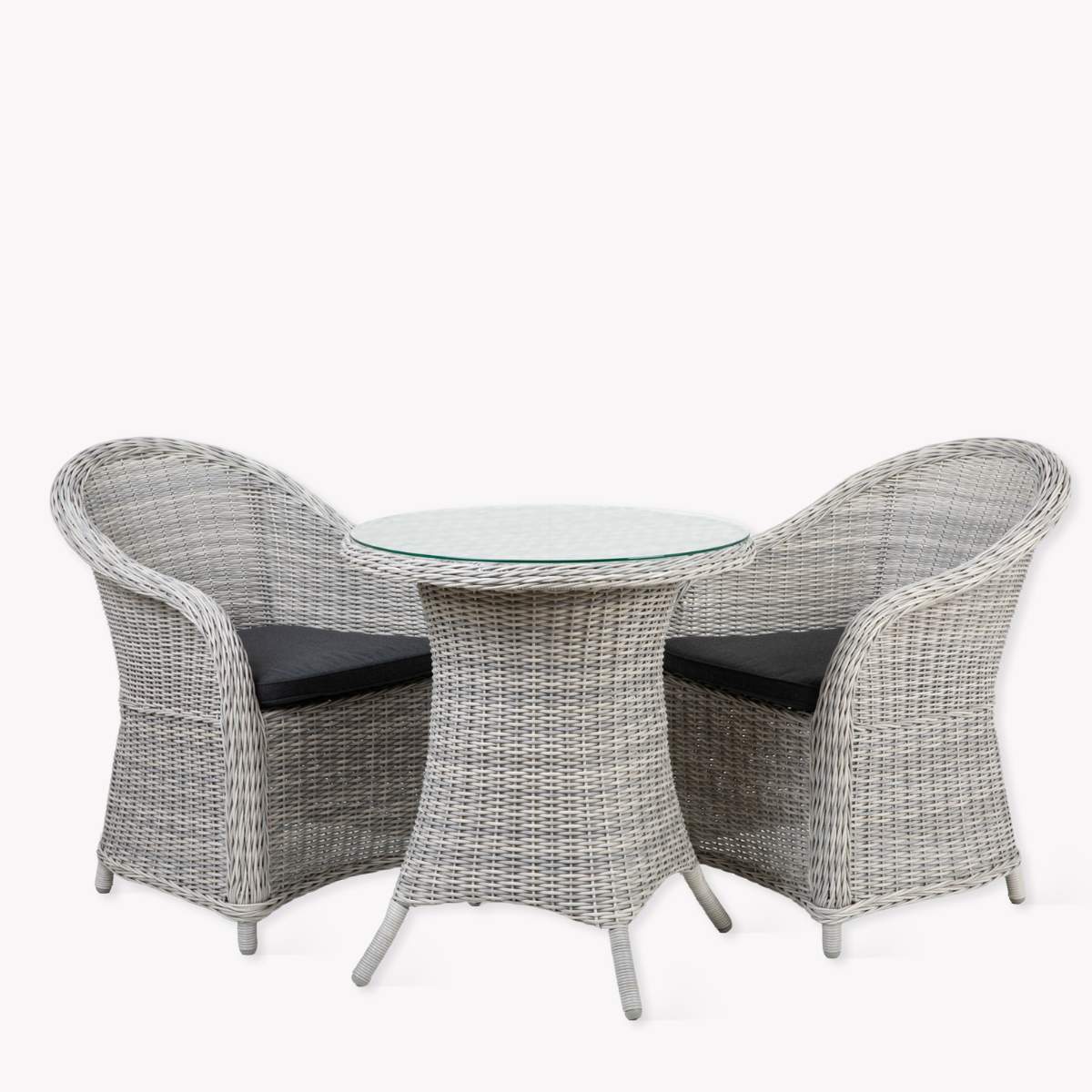 Garden Trading Brayford Bistro Set Light Grey