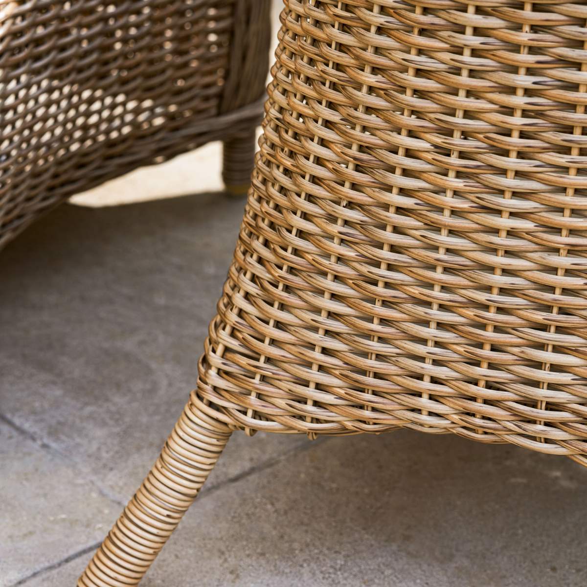 Garden Trading Brayford Bistro Set Dark Natural