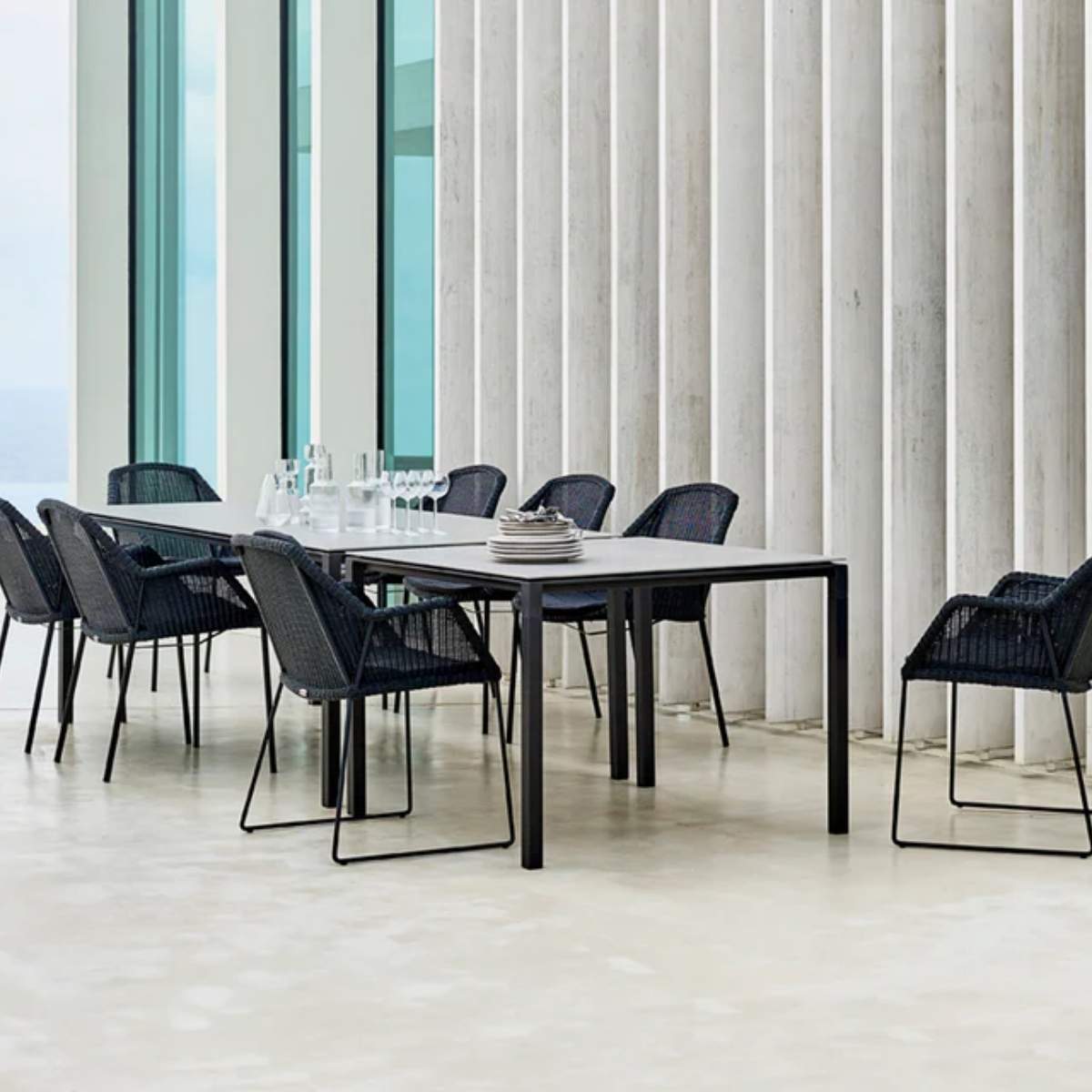 Cane-line Breeze Chair, Stackable