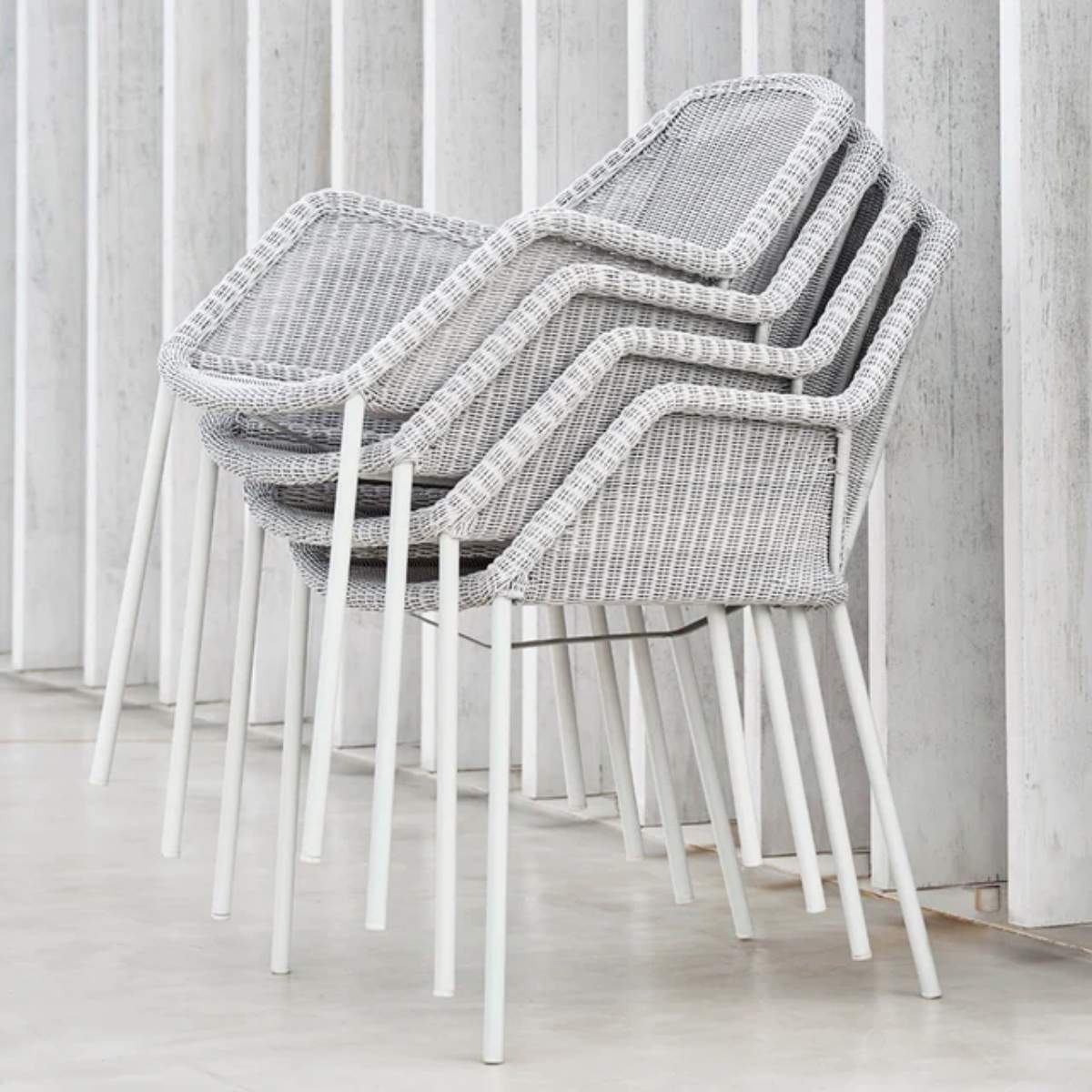 Cane-line Breeze Chair, Stackable