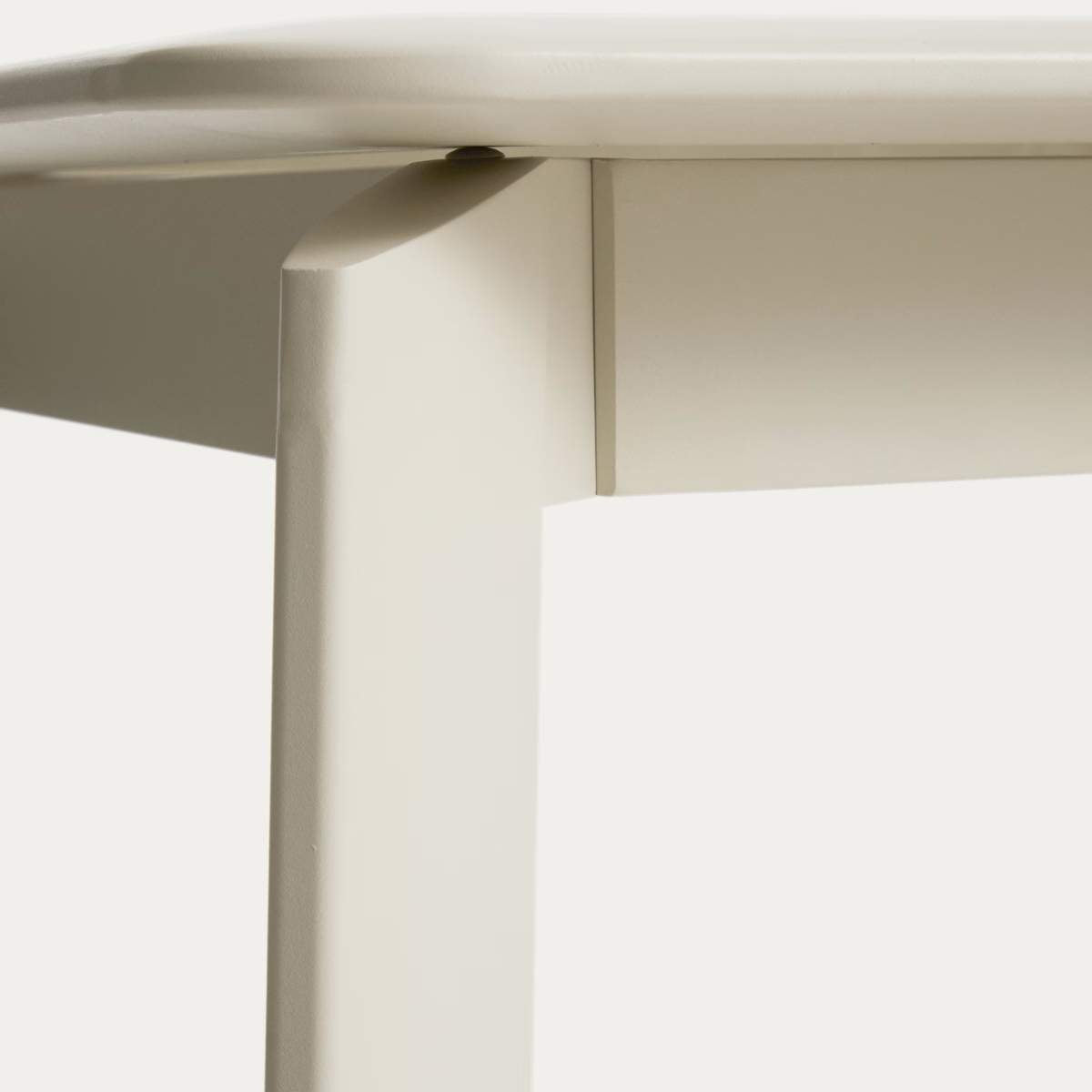 Kave Home Brela green extendable aluminium table 205(287) x 100cm