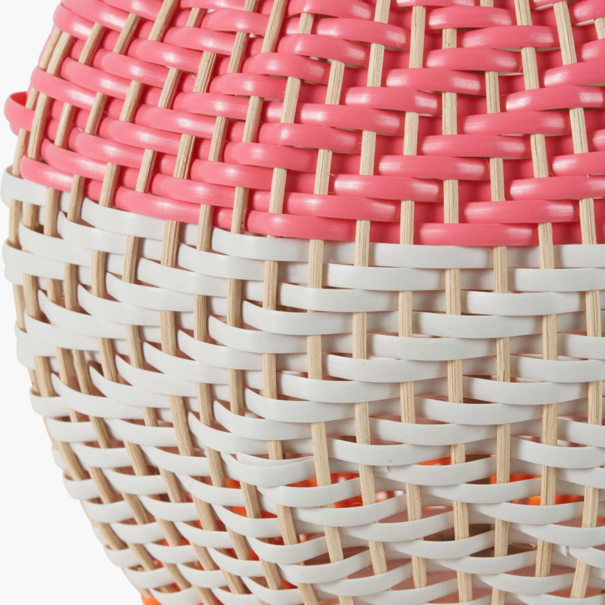 Designers Guild Brera Rattan Small Table Lamp Pimento