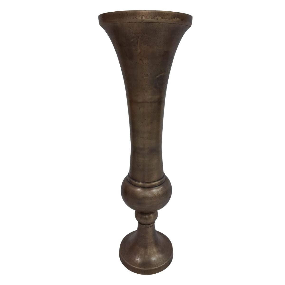 Libra Interiors Brockley Antique Brass Planter 100cm